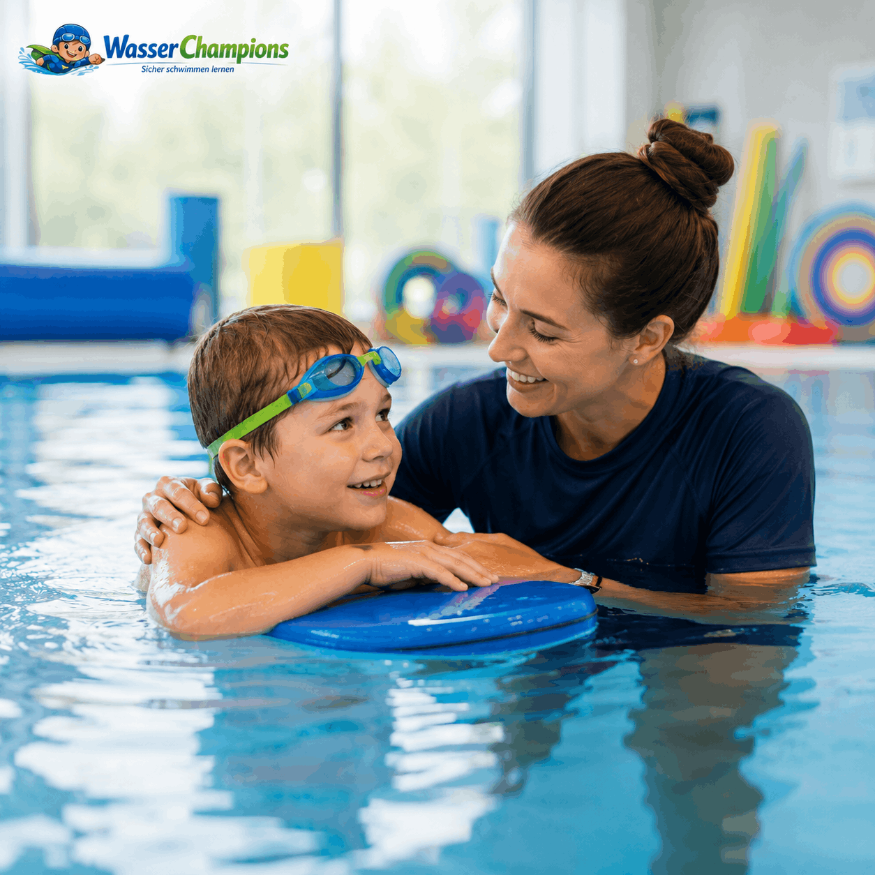 Zusammenarbeit mit Schwimmlehrern bei WasserChampions
